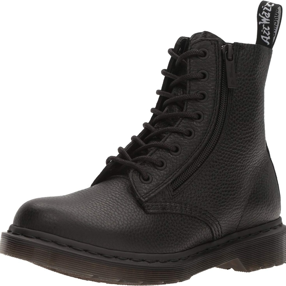 Dr. Martens Womens Pascal w/ Zip Combat Boot